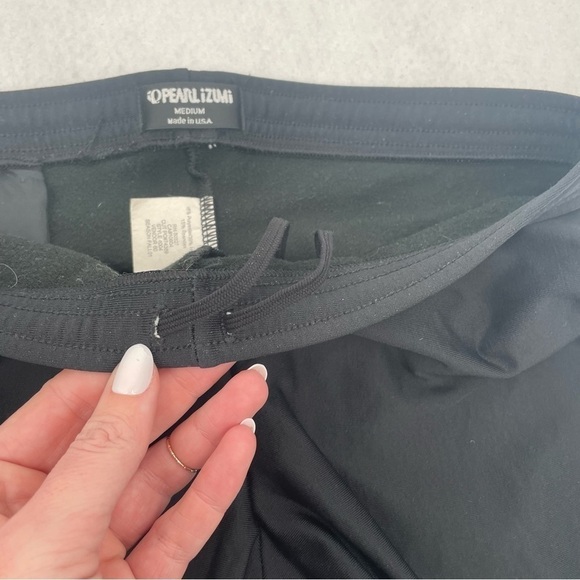 PEARL IZUMI Women’s Fleece lined Black Leggings zipper bottoms size: Medium - Picture 5 of 13